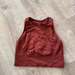 lululemon athletica Red Muscle Tee